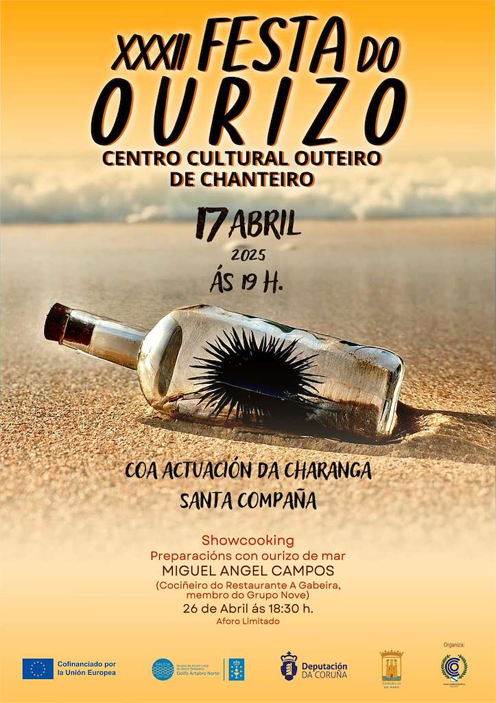 XXXII Festa do Ourizo de Mar de Chanteiro (2025) en Ares