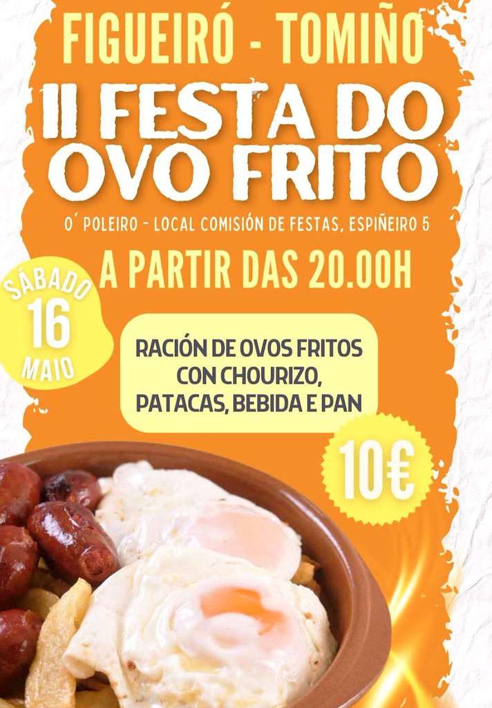 II Festa do Ovo Frito de Figueiró (2026) en Tomiño