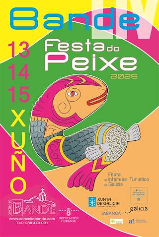 Fechas, información, programa, cartel, imágenes, mapa y ubicación de LIV Festa do Peixe  en  Bande
