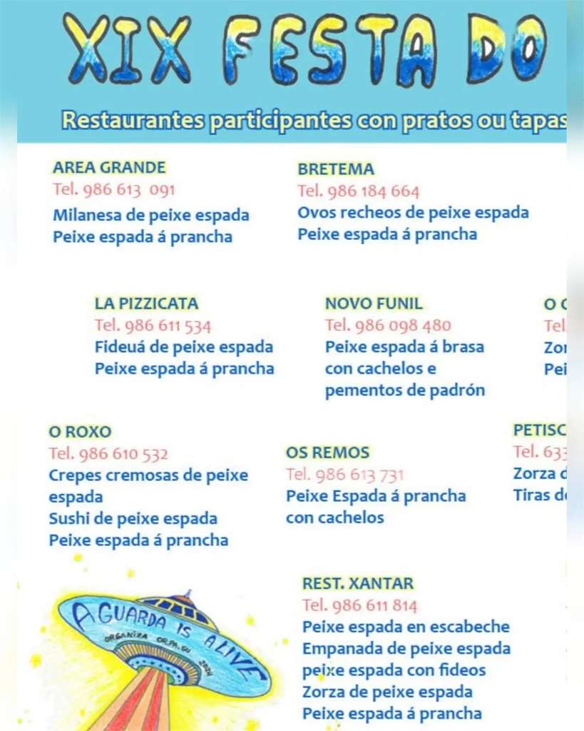 XIX Festa do Peixe Espada en A Guarda