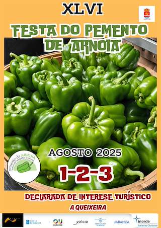 Fechas, información, programa, cartel, imágenes, mapa y ubicación de XLVI Festa do Pemento  en  A Arnoia