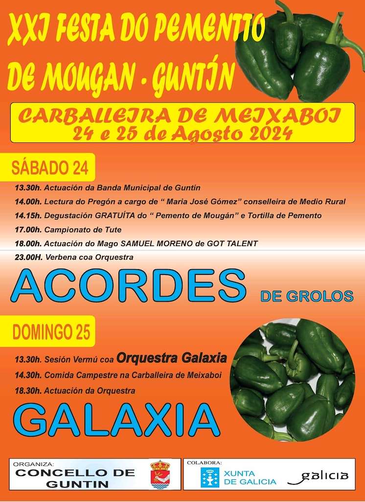XXI Festa do Pemento de Mougán en Guntín