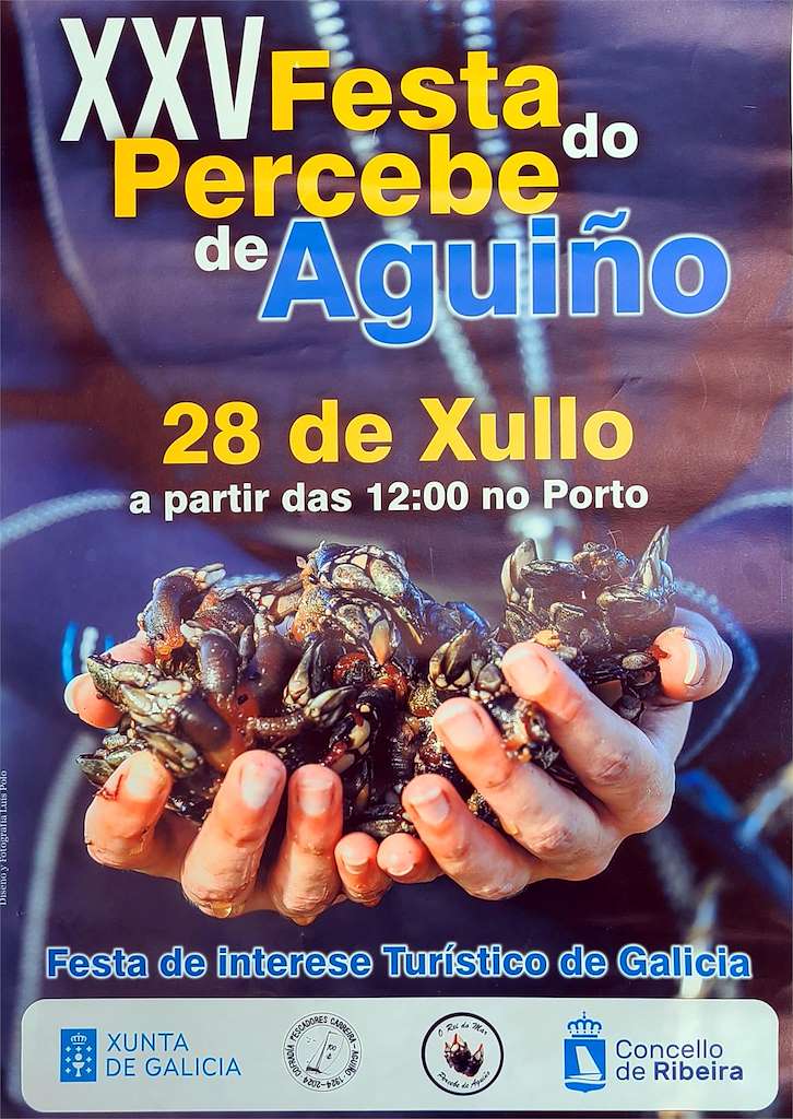 XXV Festa do Percebe de Aguiño (2024) en Ribeira