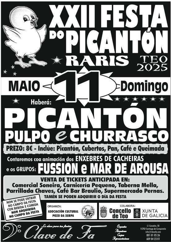 XX Festa do Picantón (2024) en Teo