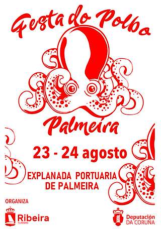 Fechas, información, programa, cartel, imágenes, mapa y ubicación de Festa do Polbo de Palmeira  en  Ribeira