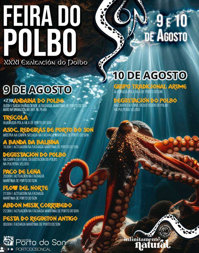 XXXI Festa do Polbo en O Porto do Son