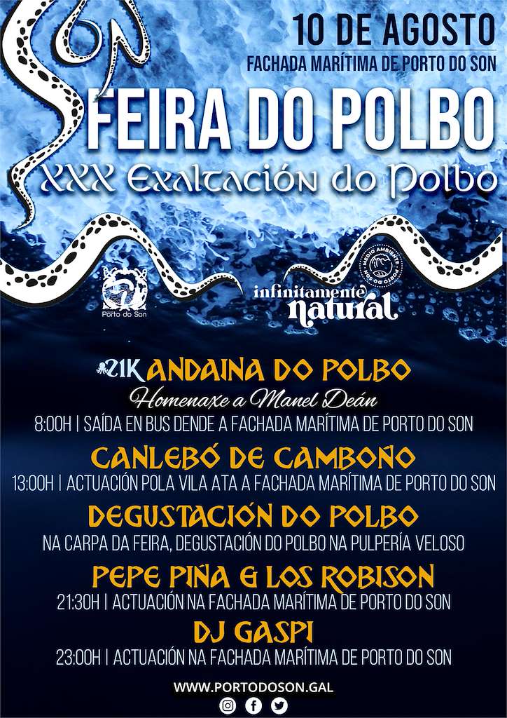 XXX Festa do Polbo en Porto do Son