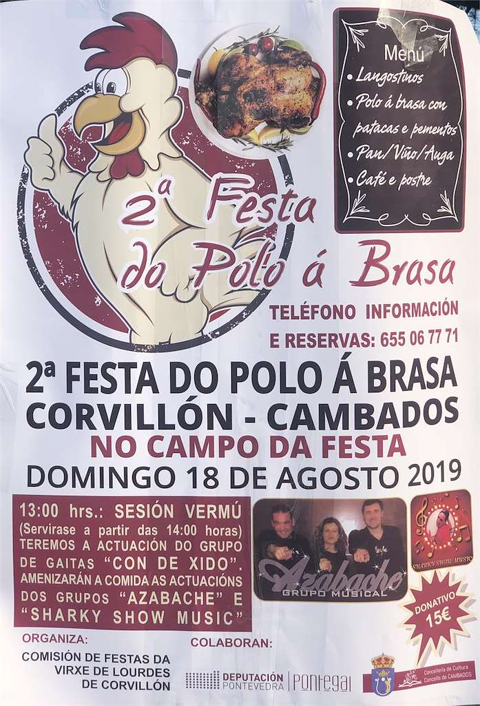 II Festa do Polo á Brasa en Cambados