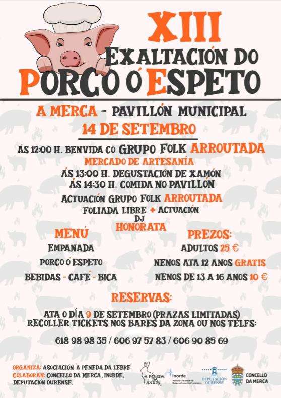 XIII Festa do Porco ó Espeto en A Merca
