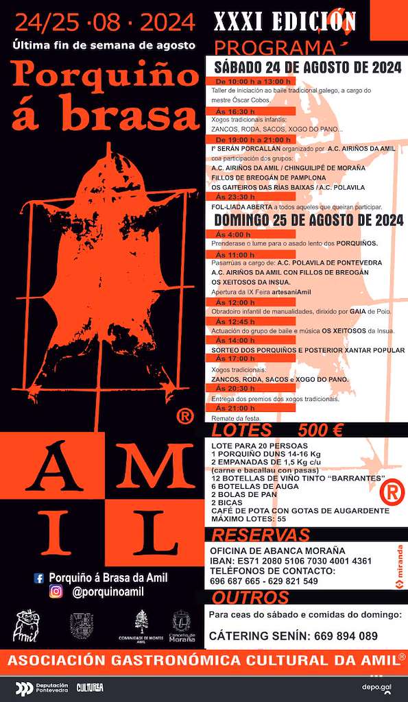 XXXI Festa do Porquiño á Brasa da Amil en Moraña