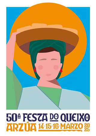 Fechas, información, programa, cartel, imágenes, mapa y ubicación de L Festa do Queixo  en  Arzúa
