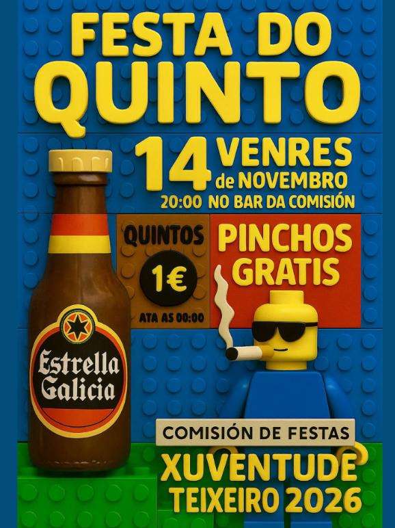 Festa do Quinto de Teixeiro en Curtis