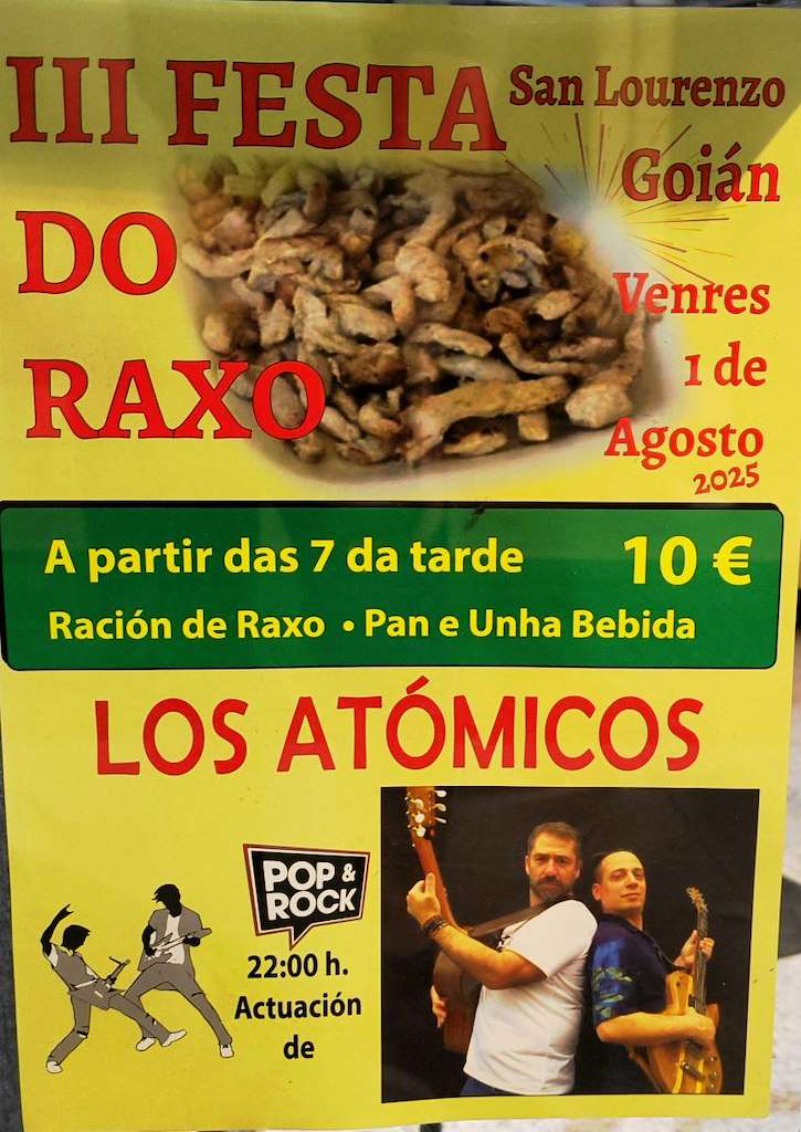 Festa do Raxo de Goián (2025) en Tomiño