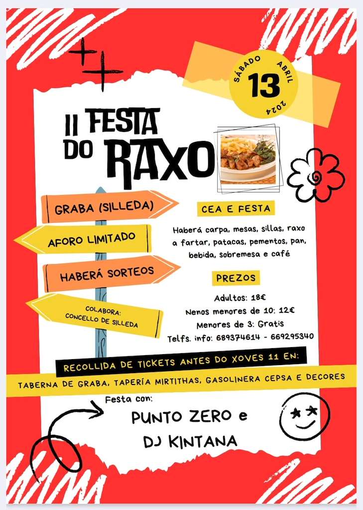 II Festa do Raxo de Graba en Silleda