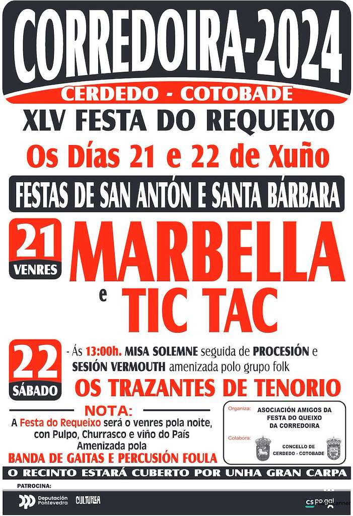 XLV Festa do Requeixo - Santa Bárbara e San Antón en Cerdedo-Cotobade