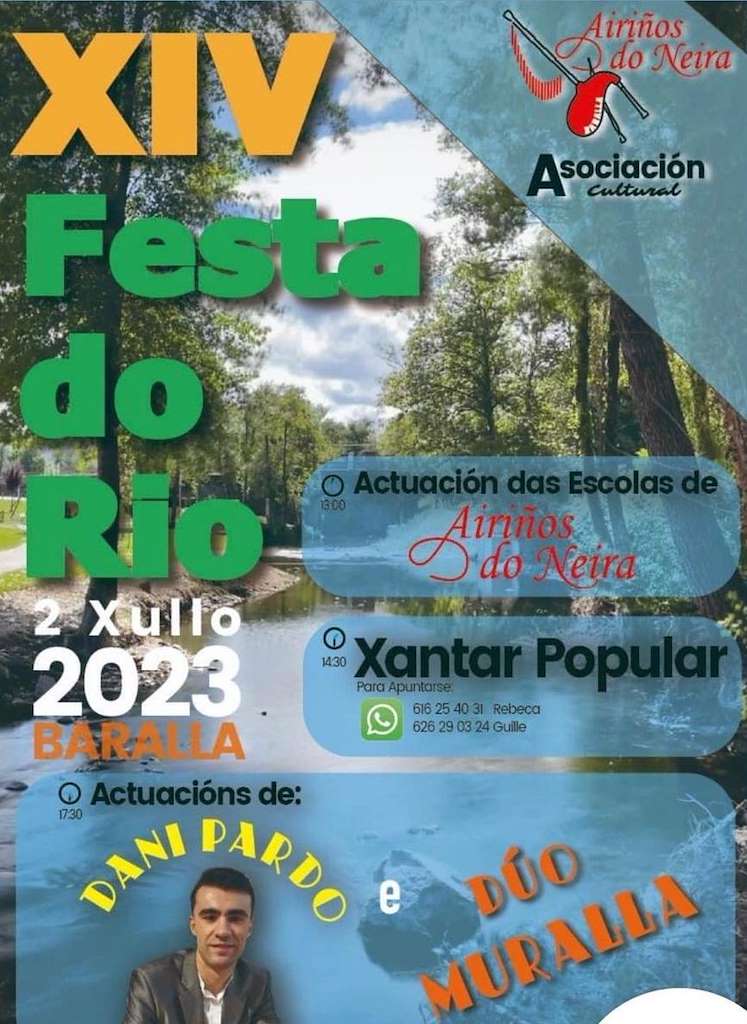 XIV Festa do Río en Baralla
