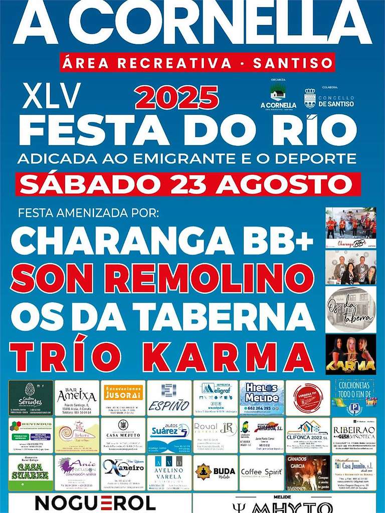 XLV Festa do Río de A Cornella en Santiso