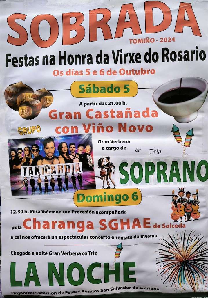 Festa do Rosario de Sobrada en Tomiño