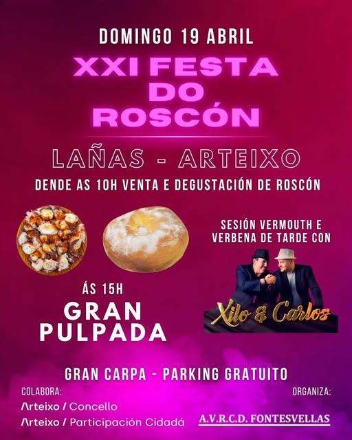XXI Festa do Roscón de Lañas (2026) en Arteixo