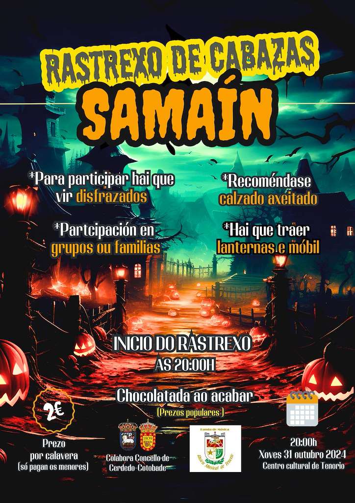 Festa do Samaín en Cerdedo-Cotobade