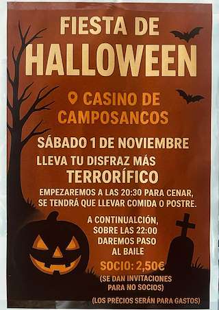 Fechas, información, programa, cartel, imágenes, mapa y ubicación de Festa do Samain de Camposancos (2025)  en  A Guarda