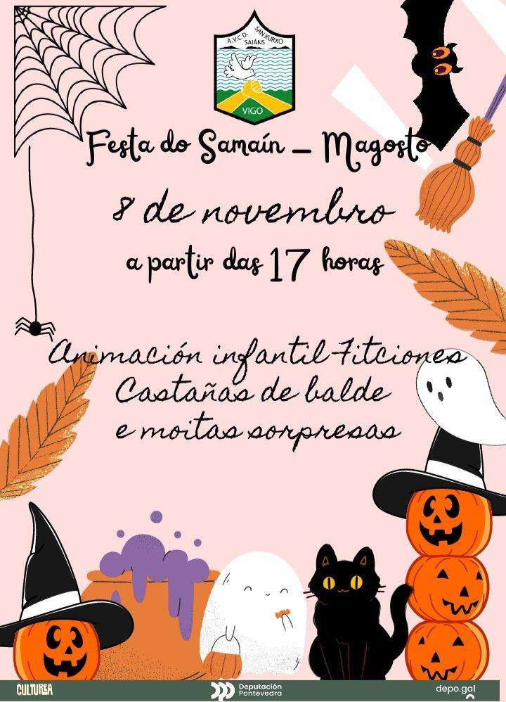 Festa do Samaín e Magosto de Saiáns (2025) en Vigo