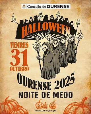Fechas, información, programa, cartel, imágenes, mapa y ubicación de Festa do Samaín (2025)  en  Ourense