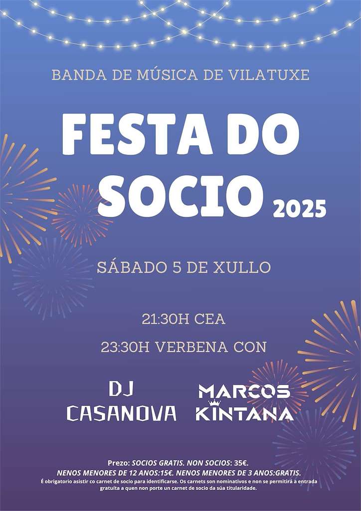 Festa do Socio de Vilatuxe en Lalín