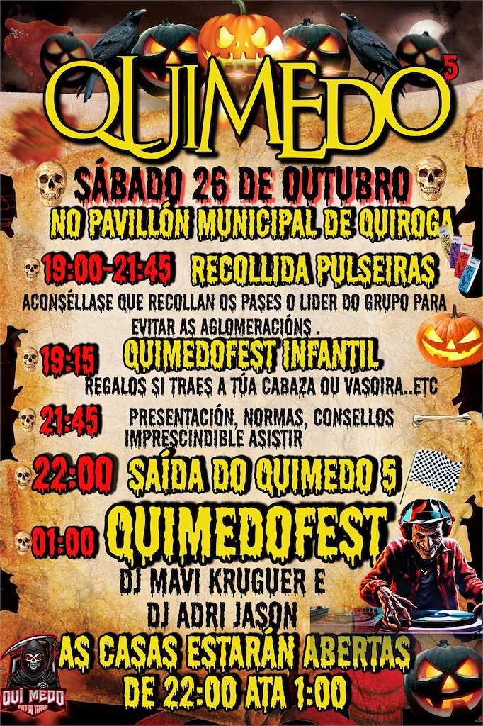 V Festa do Terror - QuiMedo en Quiroga