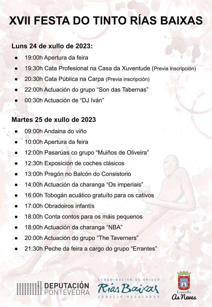 XVII Festa do Tinto Rías Baixas en As Neves