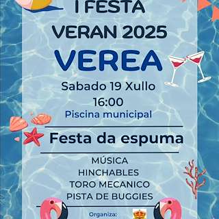 Fechas, información, programa, cartel, imágenes, mapa y ubicación de I Festa do Verán  en  Verea