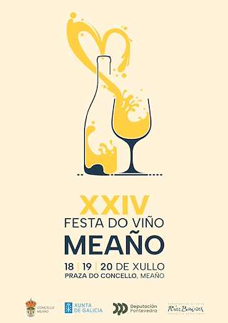 Fechas, información, programa, cartel, imágenes, mapa y ubicación de XXIV Festa do Viño  en  Meaño