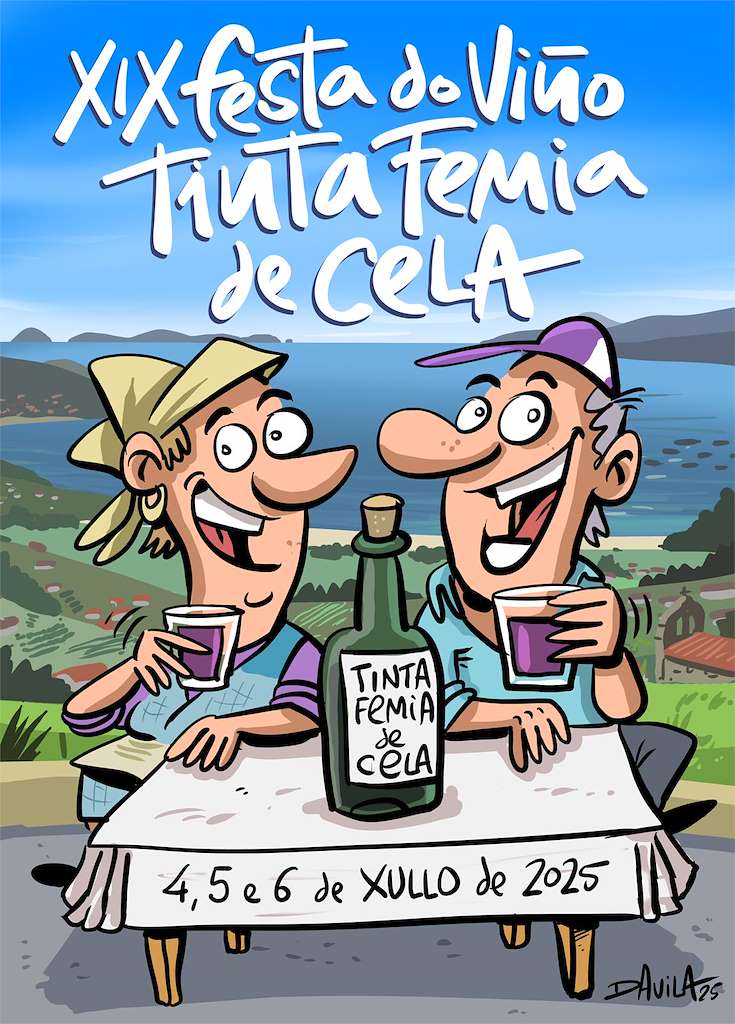 XIX Festa do Viño Tinta Femia de Cela (2025) en Bueu