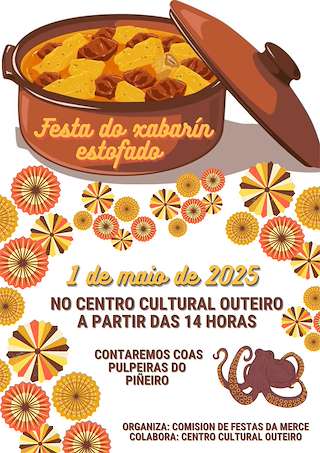 Fechas, información, programa, cartel, imágenes, mapa y ubicación de Festa do Xabarín Estofado de Outeiro  en  Ares