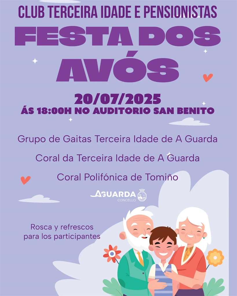 Festa dos Avós (2025) en A Guarda