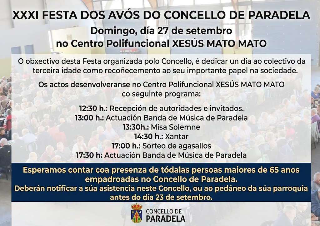 XXXI Festa dos Avós  (2026) en Paradela