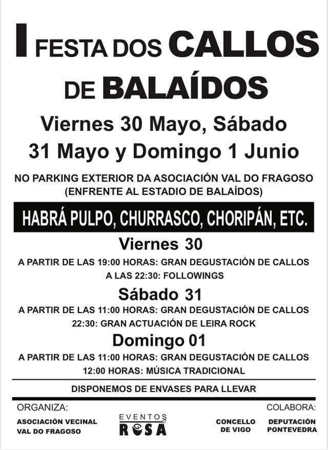 I Festa dos Callos de Balaídos (2025) en Vigo