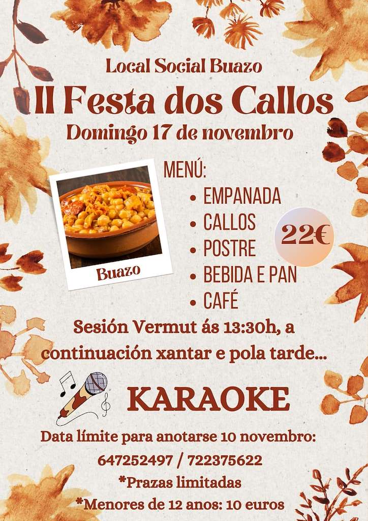 II Festa dos Callos de Buazo en Boimorto