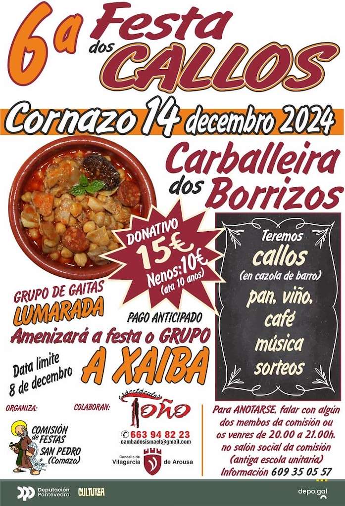 VI Festa dos Callos de Cornazo  en Vilagarcía de Arousa