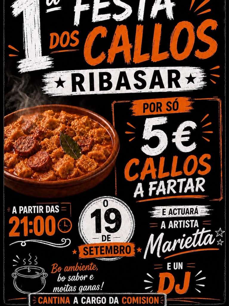 I Festa dos Callos de Ribasar  (2026) en Rois