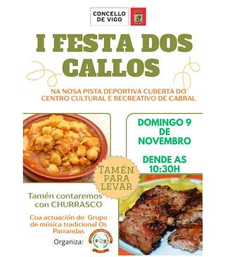 Fechas, información, programa, cartel, imágenes, mapa y ubicación de I Festa dos Callos do CCR Cabral (2025) en Vigo