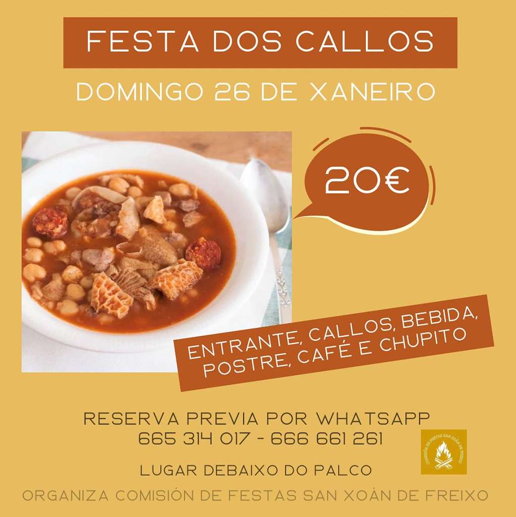 Festa dos Callos do Freixo  en Vigo