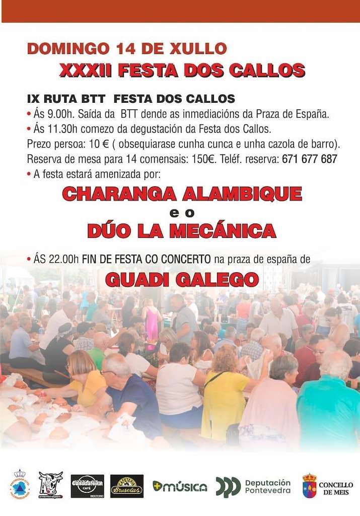 XXXII Festa dos Callos - San Bieito en Meis