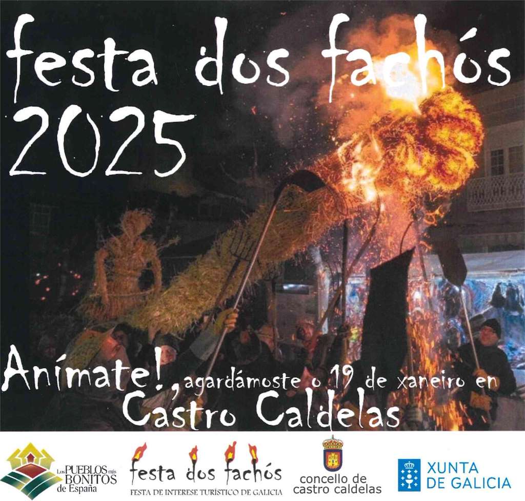 Festa dos Fachós - San Sebastián (2025) en Castro Caldelas