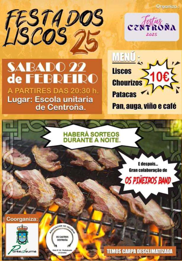 Festa dos Liscos de Centroña en Pontedeume