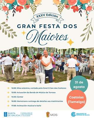 Fechas, información, programa, cartel, imágenes, mapa y ubicación de XXXV Festa dos Maiores   en  Mos