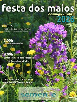 Fechas, información, programa, cartel, imágenes, mapa y ubicación de Festa dos Maios da Semente  (2026)  en  Santiago de Compostela
