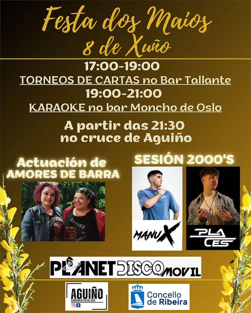 Festa dos Maios de Aguiño en Ribeira