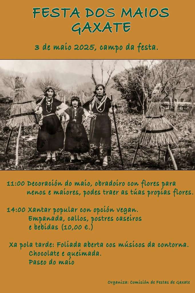 Festa dos Maios de Gaxate (2025) en A Lama
