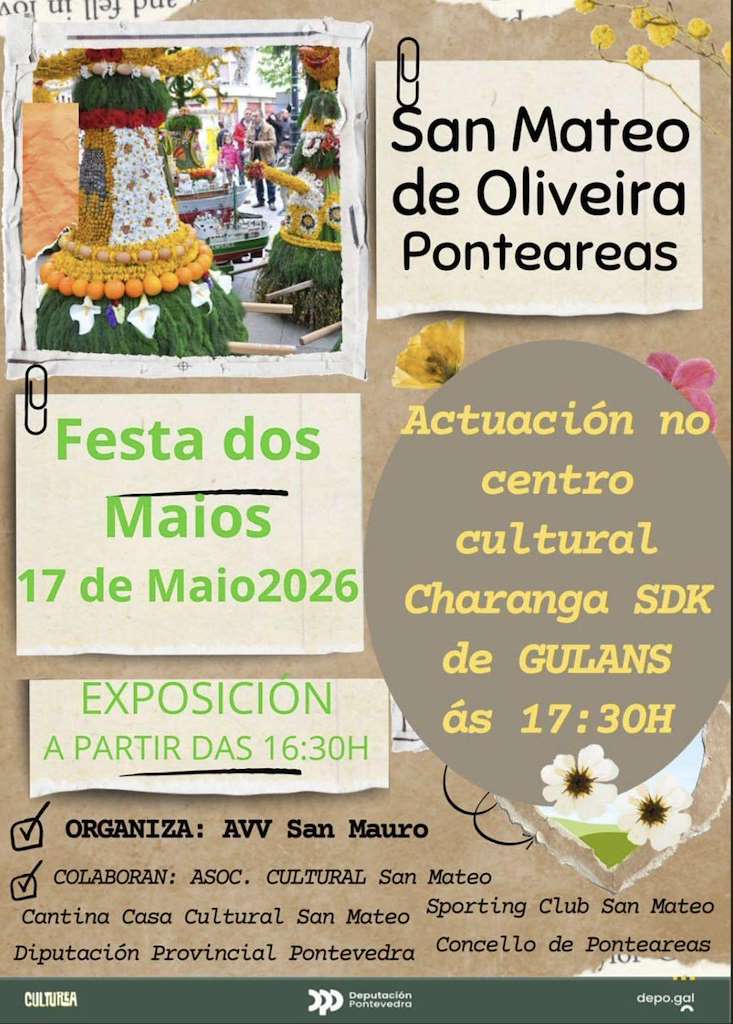 Festa dos Maios de San Mateo en Ponteareas